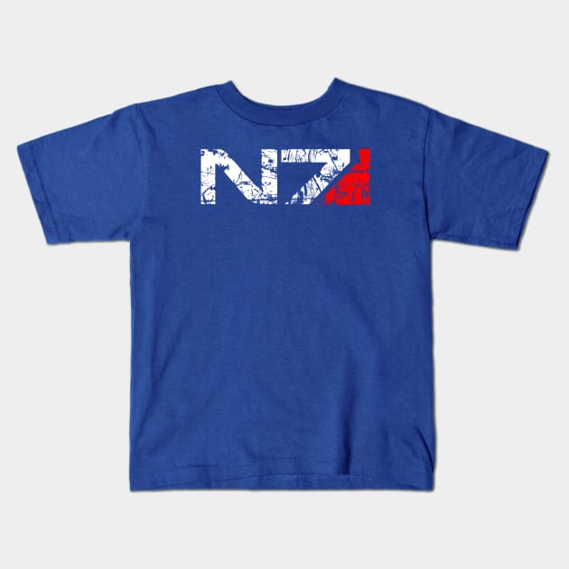 N7 - Grunge Kids T-Shirt by Remus